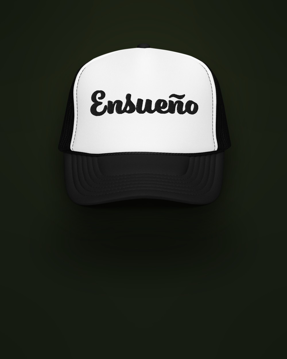 Ensueño hat — Black & White